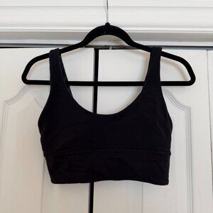 Reversible Black Sports Bra – Solid & Zebra Print